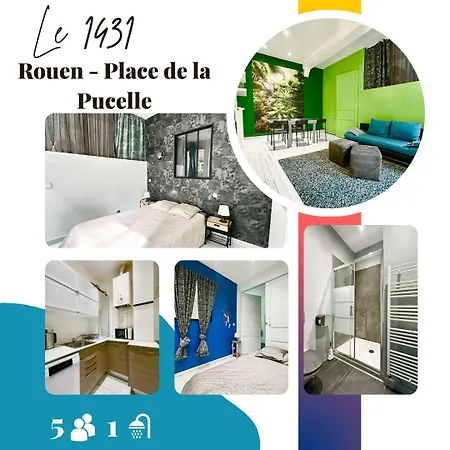 Le 1431 - 5p - 2ch - Centre Apartamento Ruan